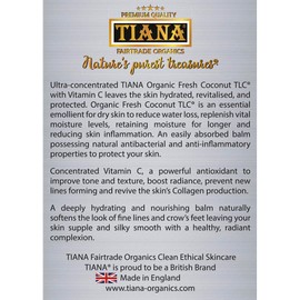 TIANA Fairtrade Organic Intensive Hydration Balm 100ml (Pack of 1)