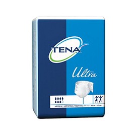 MCK67203101 - Adult Incontinent Brief Tena Ultra Tab Closure Medium Disposable Heavy Absorbency