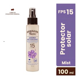 Protector Solar Hawaiian Tropic Ozono Antioxidant SPF15 Mist 100ml