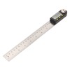 Digital Angle Ruler 200mm 0 to 360 Degree Stainless Steel