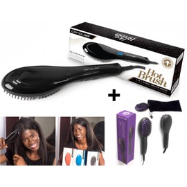 Corioliss ✅Corioliss Professional Hair Straightener Brush Set Regular Size + Mini