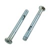3/8" X 6" Zinc Plated Flat Head Phillips Sleeve Anchors (Pack of 12)