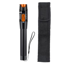 Duogalia Visual Fault Locator, 10KM VFL Fiber Optic Tester for Fiber Network Cable Test, Suitable for FC SC ST 2.5mm Universal Optical Fiber Connector