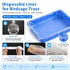 Disposable small animal cage liner, plastic liner covers 15x9, 8X12,13x11,