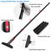 EHDIS Extenble Razor Blade Scraper, 16''-58'' Long Handle 6" Wide