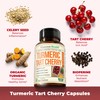 Turmeric Supplement with 10:1 Tart Cherry Extract, Turmeric Curcumin with