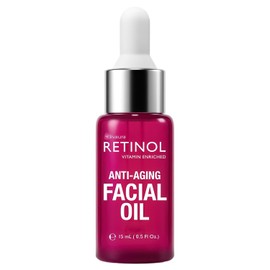 LIVAURA Retinol Anti-Aging Facial Oil – Instantly Adds A Glow To Your Face For A Younger Look – Radiance Booster With Nine Essential Oils Restores Hydration & Nourishment To Your Skin Night & Day