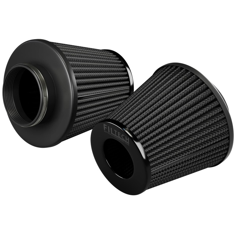 Filtech Universal Intake Cone Air Filter With Reducing Rings