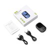 OQIMAX Bluetooth 5.3 Transmitter Receiver, Bluetooth Headphone Adapter with LED