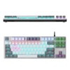 Altec Lansing ALGK8404 Wired Mechanical Gaming Keyboard RGB Ergonomic GRAY/WHITE