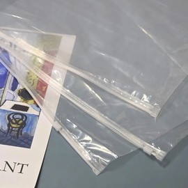 Zipper bag packaging subdivision travel transparent 35x45 pouch organizing makeup / 지퍼백 포장 소분 여행 투명 35x45 파우치 정리 화장