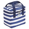 KitchenCraft We Love Summer Nautical-Striped Small Cool Bag, 4.9 L