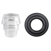 Univen Plastic Knob Top and Washer Ring Compatible with Farberware