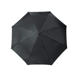Cerruti 1881 Folding Umbrella Mesh Small Black | Automatic Open and Close Compact Lightweight Travel Umbrella for Men and Women Black 94cm Diameter // 61cm Length Foldable, black, Folding umbrella