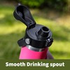 Diumepo Auto Spout Lid for Yeti Rambler 12/18/26/36/64 oz Water