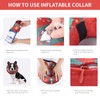 IEUUMLER FC010 Inflatable Dog Collar Adjustable Comfortable Dog Collar Lick