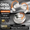 Moorstdel Open Ear Headphones - Heavy Bass Wireless Earbuds, Bluetooth
