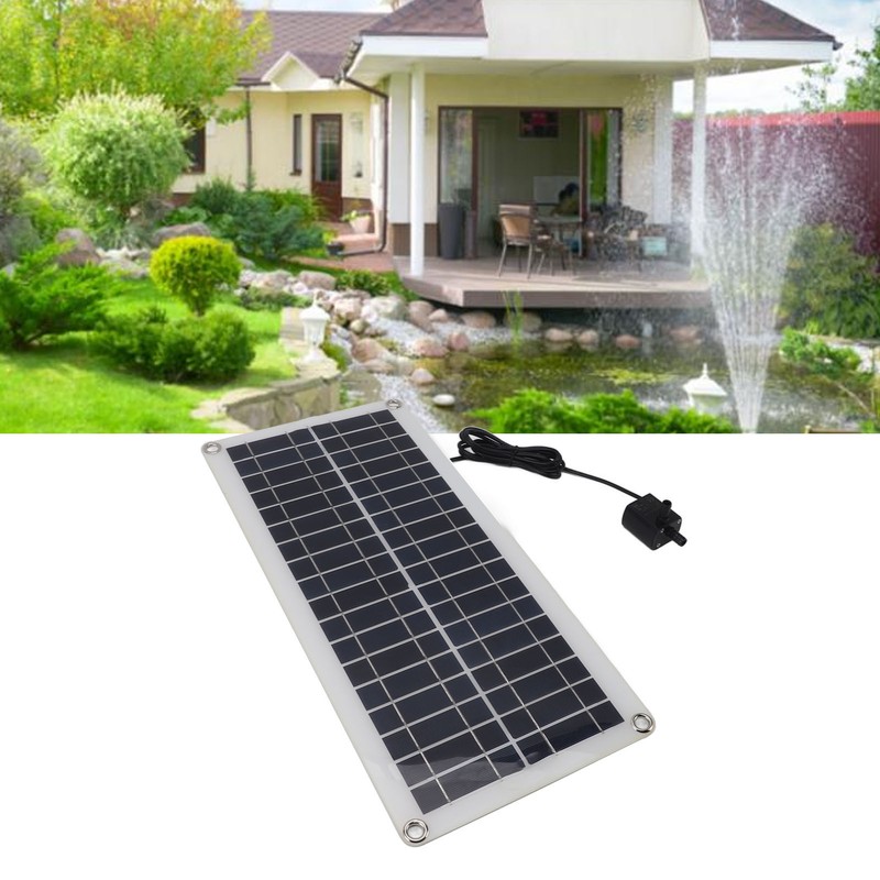 Solar Water Fountain Pump Kit Eco Friendly Energy Saving DC12V