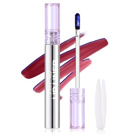 Erinde Tinte labial peel-off, brillo Labial Líquido Mate Nude, #3 | Larga Duración, Tinte Resistente al Agua y no Pegajoso, Maquillaje Labial peel-off