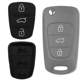 KONIKON Car Key Keypad Rubber Pad for Hyundai Kia i10 i20 i30 ix35 ix20 Elantra