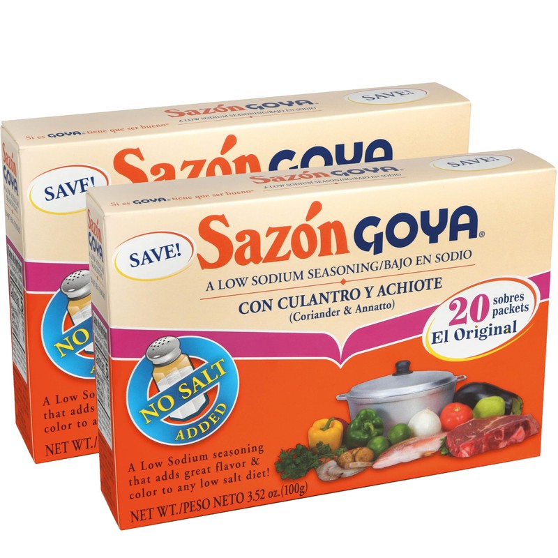 Sazón with Coriander & Annatto by Goya, Spices and Seasonings