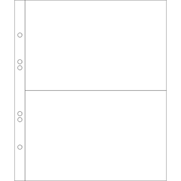 20 Prophila receipt sleeves for 2 normal letters (DIN C6)