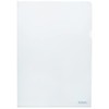 Herlitz 10843753 Aktenhülle A4 PP genarbt Eco., 100er Packung, dokumentenecht