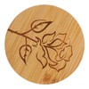 6Pcs Jar Wood Lid Set Easy to Clean Storage Jar