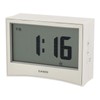 CASIO DQD-S01J-7JF Alarm Clock, Radio, White, Digital, Temperature, Humidity, Calendar,