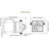 SEAFLO 42-Series 12V 3.0 GPM RV Marine Water Pump