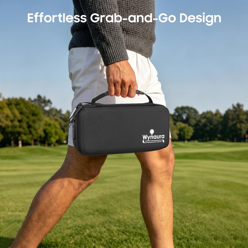 Wynaura Golf Glove Case with Removable Shaper - Hard Shell