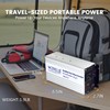 WZRELB 1000W Power Inverter 12V DC to 110V 120V AC,2000W