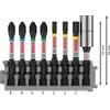 Bosch Professional 8-Piece Screwdriver Bit Set (Impact Control, T/PZ/PH Bits,