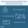 SafeFlow Essentials 20 Micron 5" x 2.5" Water Filter Replacement