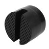 Jacking Adapter, Black 1.46in High Rubber Jack Lift Pad for