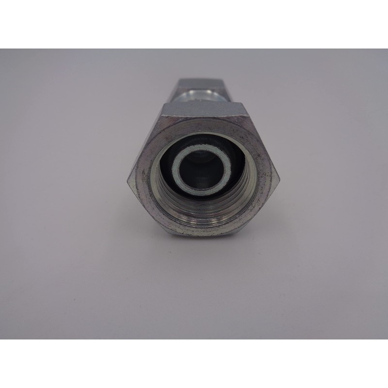 Hydraulic Female x Female Swivel 60 deg Straight Adapter BSP