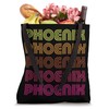 Retro Vintage Classic Inline Font Nostalgic Phoenix Arizona Tote Bag