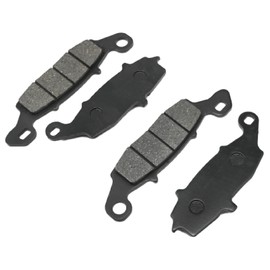 CADUFUELLY Front Rear Brake Pads Replacement for Kawasaki Vulcan 900 VN900 Classic/Classic LT 2006-2014 Vulcan 1500 VN1500 Nomad/Classic Vulcen 1600 VN1600 Classic VN 1700 Classic/Voyager Vaquero