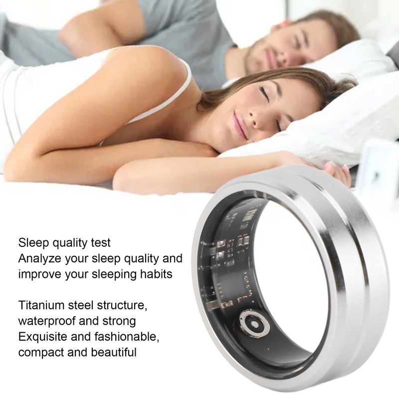 Smart Ring Sleep Monitoring Waterproof Fitness Health Tracker Smart Ring