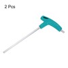 HARFINGTON 2pcs T-Handle Hex Key Wrench 5mm Metric CR-V T-Key