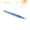jojofuny Titanium Alloy Curved Tip Tweezers Precision Tweezers for Electronics