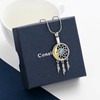 Dream Catcher Cremation Jewelry for Ashes for Women Men Moon