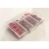 170pcs Red Fibre Washers Assortment Kit, Multi-Size Plumbing Gaskets Set