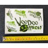 Unbranded 6pcs VOODOO OFFROAD decals stickers utv powersports trails racing