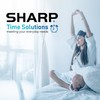 Sharp Sound Machine Alarm Clock with Bluetooth Speaker, 6 High