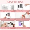 amusediy Makeup Brush Cleaner: LCD Touchscreen Electric Automatic Washer and