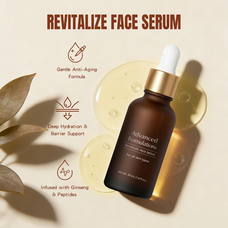 Fiorland Rejuvenate Face Serum, Hydrating & Firming, 1 fl.oz
