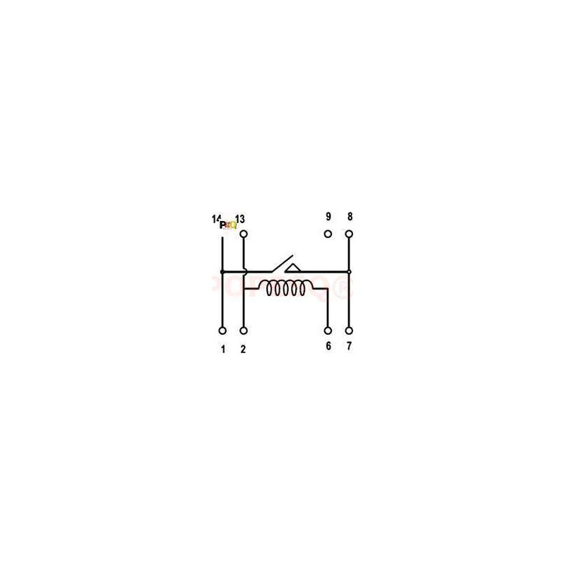 POPESQ® Relay Reed 5V 0.5A/250VDC PCB #A3218 Pack of 3