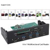 STW 3125 Card Reader 5.25Inch Multifunction Internal Card Reader Dashboard