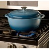 Mercer Culinary Enameled Cast Iron Round Dutch Oven, 6 qt.,